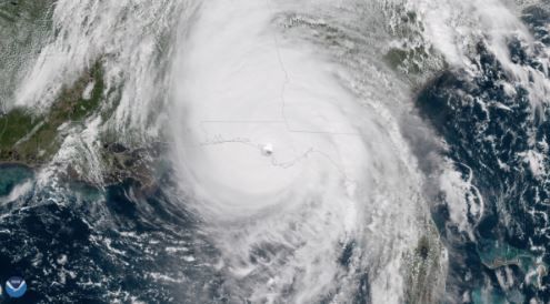 Hurricane Michael (image from NOAA)